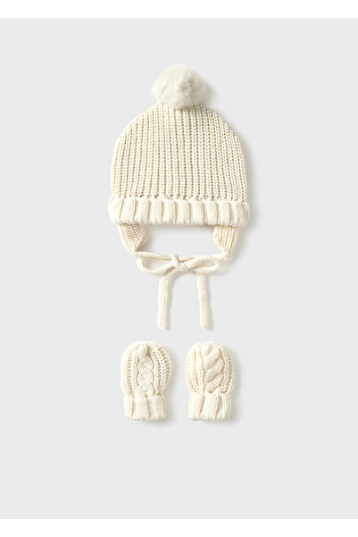 MAYORAL 9929 CERAMICA ELDİVEN - ŞAPKA SET