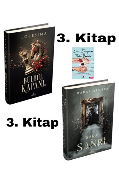 Ephesus Yayınları Saka ve Sanrı 3, Bülbül Kapanı 3 Loresima ve Maral Atmaca 2...