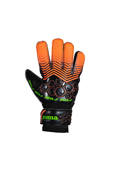 Joma Calcio football gloves orange black 7