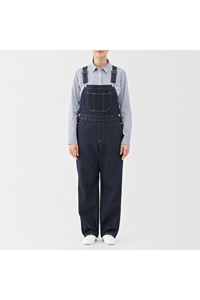Muji Kapok Blended Denim Overall