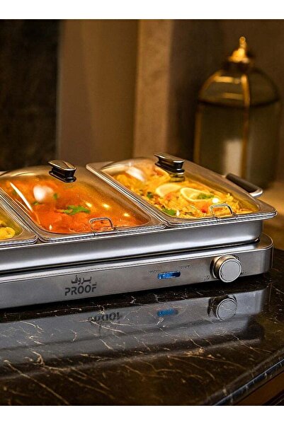 PROOF 450W Stainless Steel Electric Food Warmer