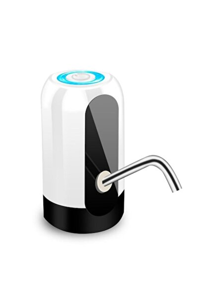 dalimag Pompă electrică, dozator pentru sticlă de apă, încărcare USB, indicator LED pentru baterie, pentru până la 2 sticle