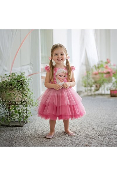 Marka Elsa Elbise Frozen Hayranlarına Özel