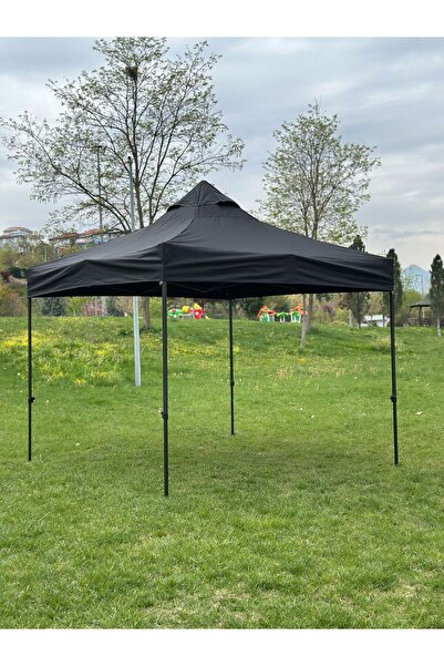 SEVİLBRANDA GAZEBO ÇARDAK 3X3 mt ( siyah iskelet )