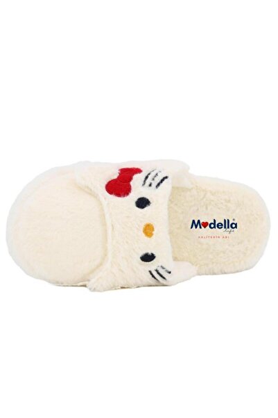 Modella Life Women's House Slippers with Kitten Figure Plush House Slippers Non-Slip Sole Warm Stylish Design