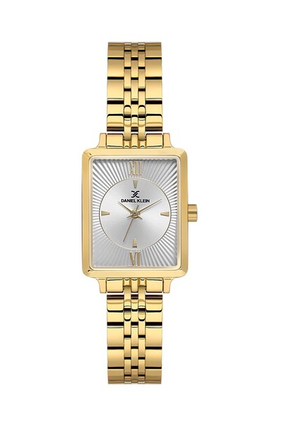 Daniel Klein Retro Square Women's Wrist Watch Original 2 Years Warranty