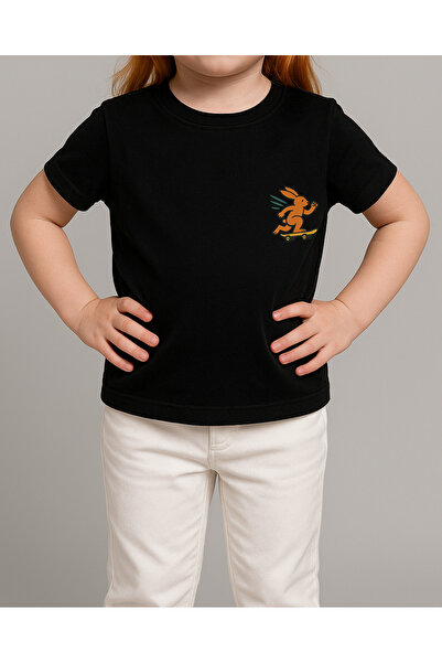 TREND YANKI Unisex Children's T-Shirt (Rabbit)