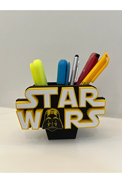 ESL Decor Star Wars Logolu Masaüstü Kalemlik | Koleksiyonluk Düzenleyici