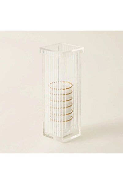 Dallaty acrylic saudi coffee cup holder with cover 10*9*23H cm