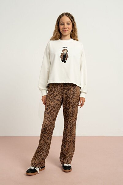 HAUSEkids Σετ για κορίτσια Swank Bear Leo 9-15 ετών-Latte