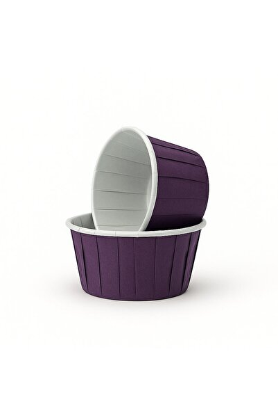 kidspartim Muffin Cake Capsule Purple 50 Pieces