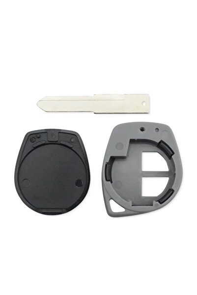 Dali Carcasă cheie compatibilă cu Suzuki Swift, 2 butoane, metal și plastic, neagră
