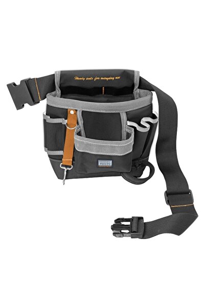 Dali Adjustable Tool Belt with Multiple Compartments, 240x250x120mm, Textile, Black