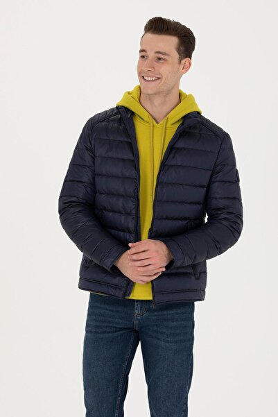 U.S. Polo Assn. U.S. POLO ERKEK SLİM FİT KAZ TÜĞÜ SPOR MONT 2246527 MORE25K