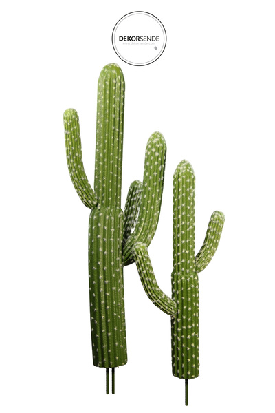 Dekorsende Yapay 2'li Texas Kaktüs 62 cm - 85 cm