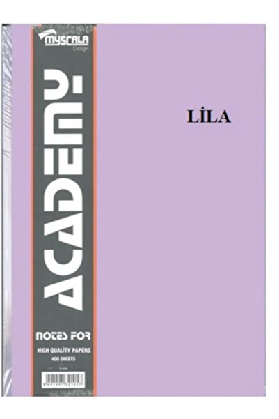 ÖZKAN Academi Defter 400 Yaprak Ciltli 20x28 Sert Kap.Çizgili Lila