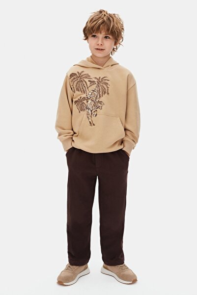 HAUSEkids 8-14 років Tiger Palmiya Хлопчачий комплект - Camel