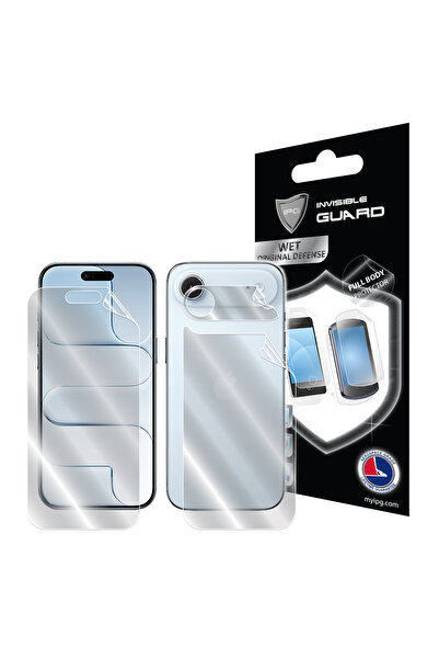 Ipg Apple Iphone 17 Air Için Hydrogel (İNCE TPU) Tam Kaplama (EKRAN VE ARKA K...