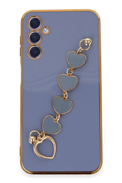 NewFace حافظة سامسونج جالاكسي A24 4G من إيسيلا سيليكون (120650) - رمادي