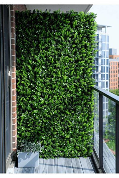 Yades 200*300 cm 6 m² Yapay Şimşir duvar halısı 40*60 cm, 25 parça 10 yıl garantili