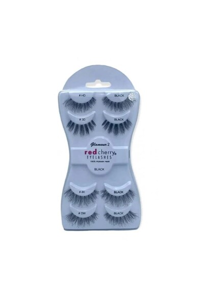 Red Cherry مجموعة رموش DW02 من ريد شيري