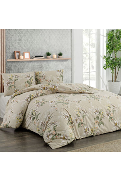 Kristal By Taç غطاء لحاف قطني من رانفورس طقم غطاء لحاف مزدوج فلورا