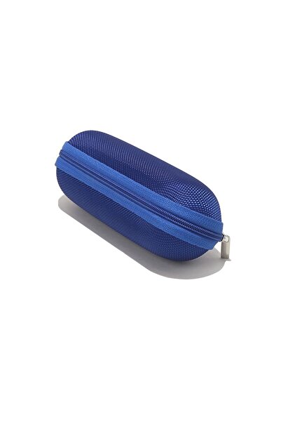 Dali Eyeglasses Case with Super Soft Interior, Scratch and Dust Resistant, EVA, Blue