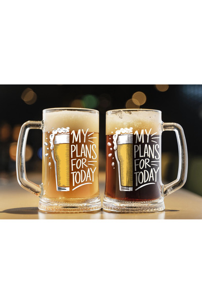 craftbaskitasarim Craft My Plans for Today Beer Glass