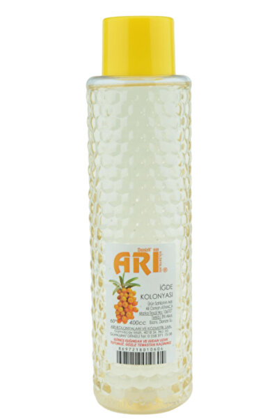 Arı Kolonyaları 400 ML 60 Derece İğde Çiçeği Kolonyası