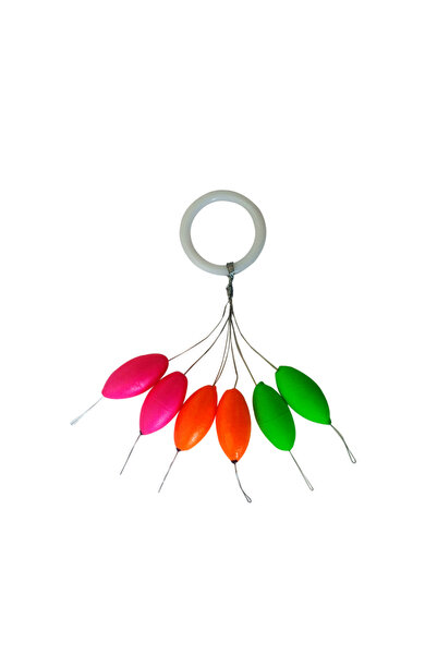 Genel Markalar Crystal Renkli Şamandıra Stopper No:2 (6'lı)