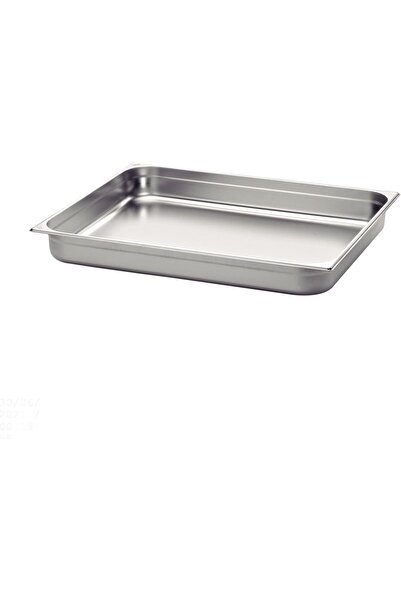 TRAMONTINA GN 1/1 Stainless Steel Food Pan Without Handles, 40 mm Deep - Steel 304