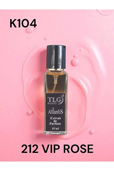 TLG TLGK104e015 212 VIP Rose Extrait Kadın Parfümü, 15 ml (Cep Boyu)