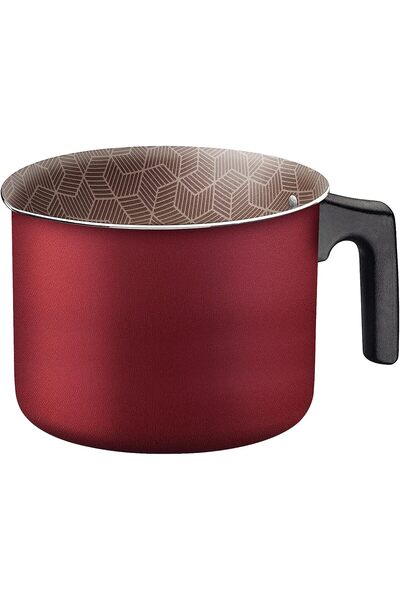 TRAMONTINA Paris 14cm 1.9L Red Aluminum Multipurpose Boiler with Interior and Exterior Starflon Max