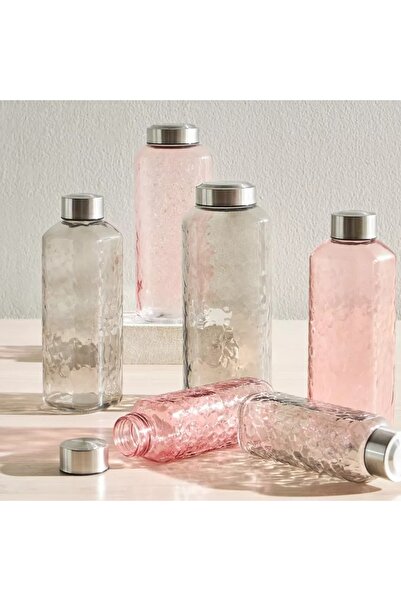 Generic Glynn Hammered Glass Water Bottle