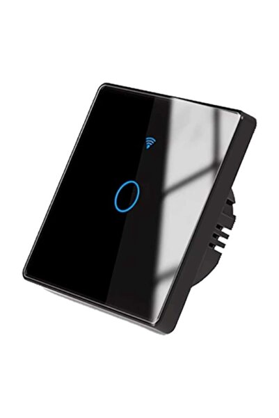 OEM Întrerupător inteligent, Wi-Fi, 10A, 1 canal, sticlă, Tuya, Smart Life, compatibil cu Amazon Alexa/Goo