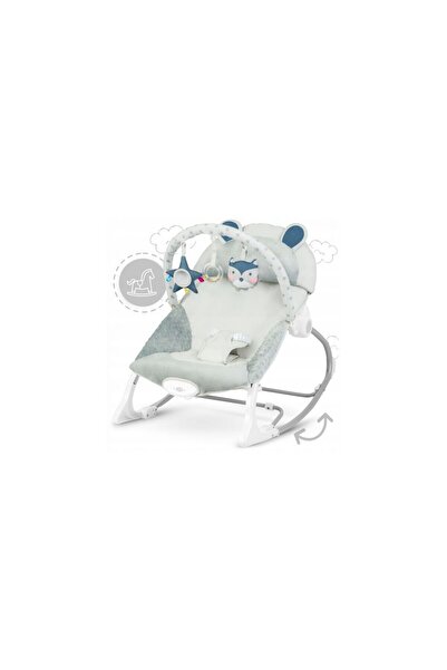 Ricokids 7308 - Gray Vibrating Rocker