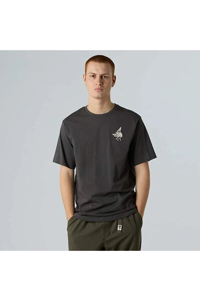 THE NORTH FACE U Powder Days Relaxed Short Sleeve Tee-Graphic Men's T-Shirt Nf0A8E4D0C51