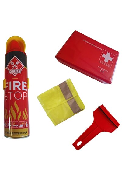 OEM Pachet Pentru Dotare Auto, Trusa, Extinctor, Vesta, Racleta