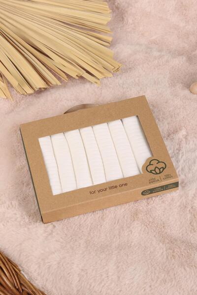 kidello Ecru 7-Pack Corded Baby Mouth Wipes