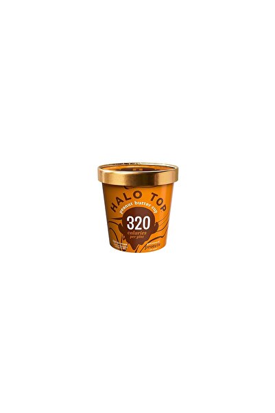 Halo top كوب ثلج زبدة الفول السوداني 8 × 473 مل