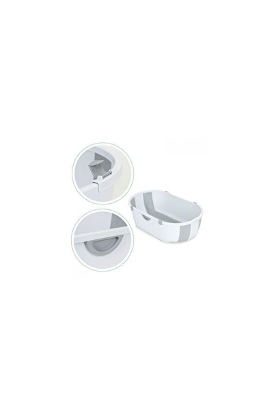 Ecotoys Cadita de baie cu dop de scurgere HA-B46 - Gri
