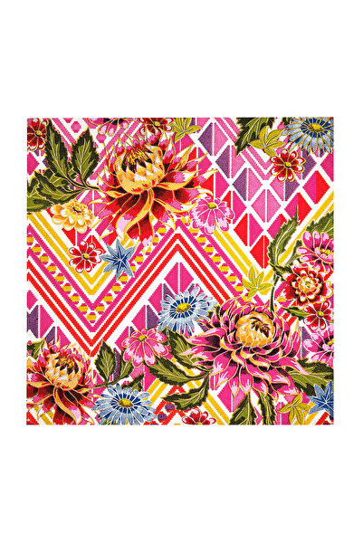 Story 33X33 cm 3-Ply Colorful Flowers Retro Patterned 20-Piece Colorful Paper Napkins