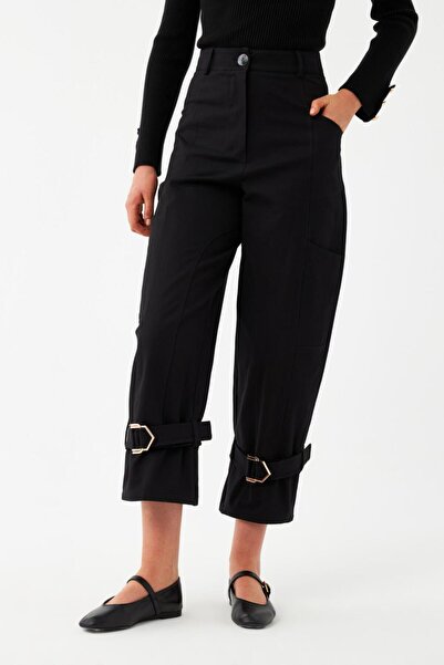 NAGRADA Tokalı Paça Detaylı Pantolon