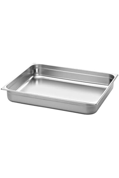 TRAMONTINA GN 1/1 Stainless Steel Food Pan Without Handles, 100 mm Deep - Steel 304