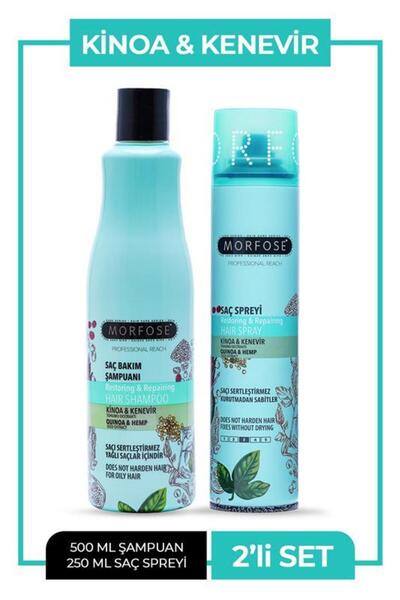 Morfose Kinoa saç şampuanı - saç spreyi