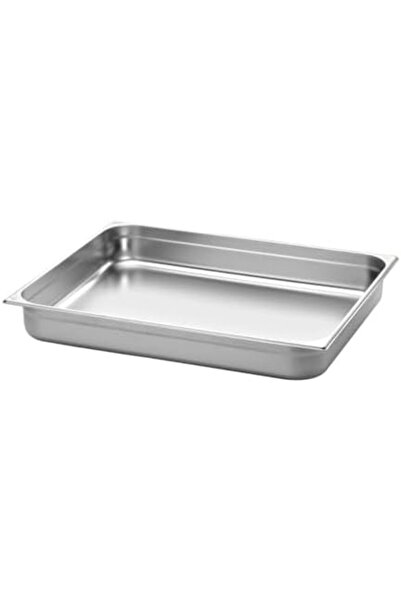 TRAMONTINA GN 1/1 Stainless Steel Food Pan Without Handles, 65 mm Deep - Steel 304