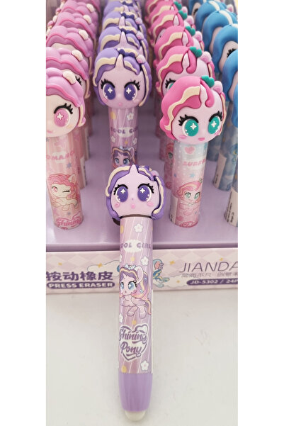 Modellino Goma de șters automată Jiandan Shining Pony - violet