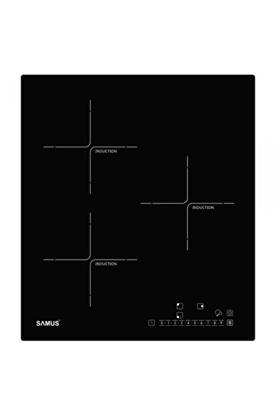 Samus Plita incorporabila inductie PSI-43BG1, latime 45 cm, 5800 W, 3 zone de...