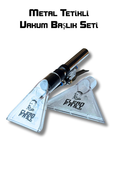 CF CLEANFAST Halı ve Koltuk Yıkama Başlığı Vakum Aparatı Metal Tetikli Karche...