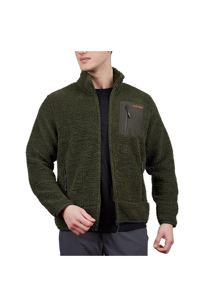 Alpinist Plus Teddy Men's Fleece Coat Khaki (600506)